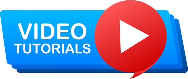 Video tutorials icon concept
